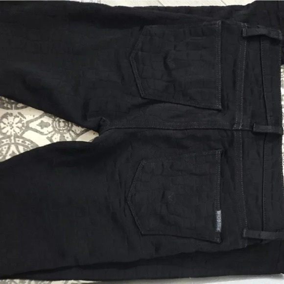 Hudson Animal Print Barbara High Rise Skinny Pants - Picture 14 of 15